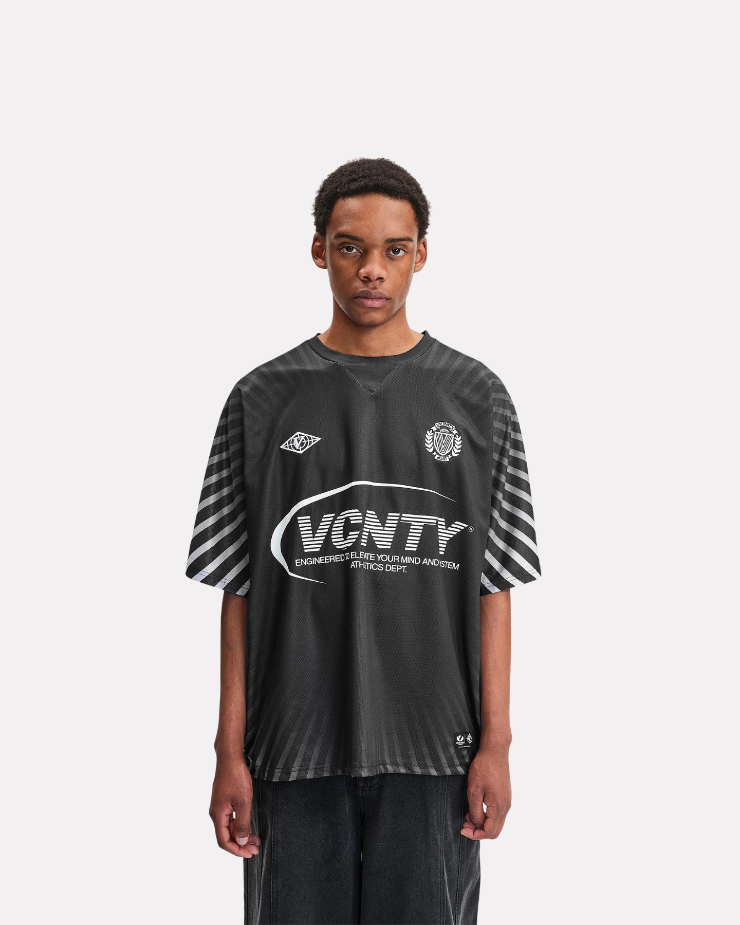 VICINITY - RISING SHINE BOXY JERSEY BLACK