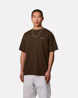 CARHARTT WIP - SCRIPT EMBROIDERY TEE BROWN