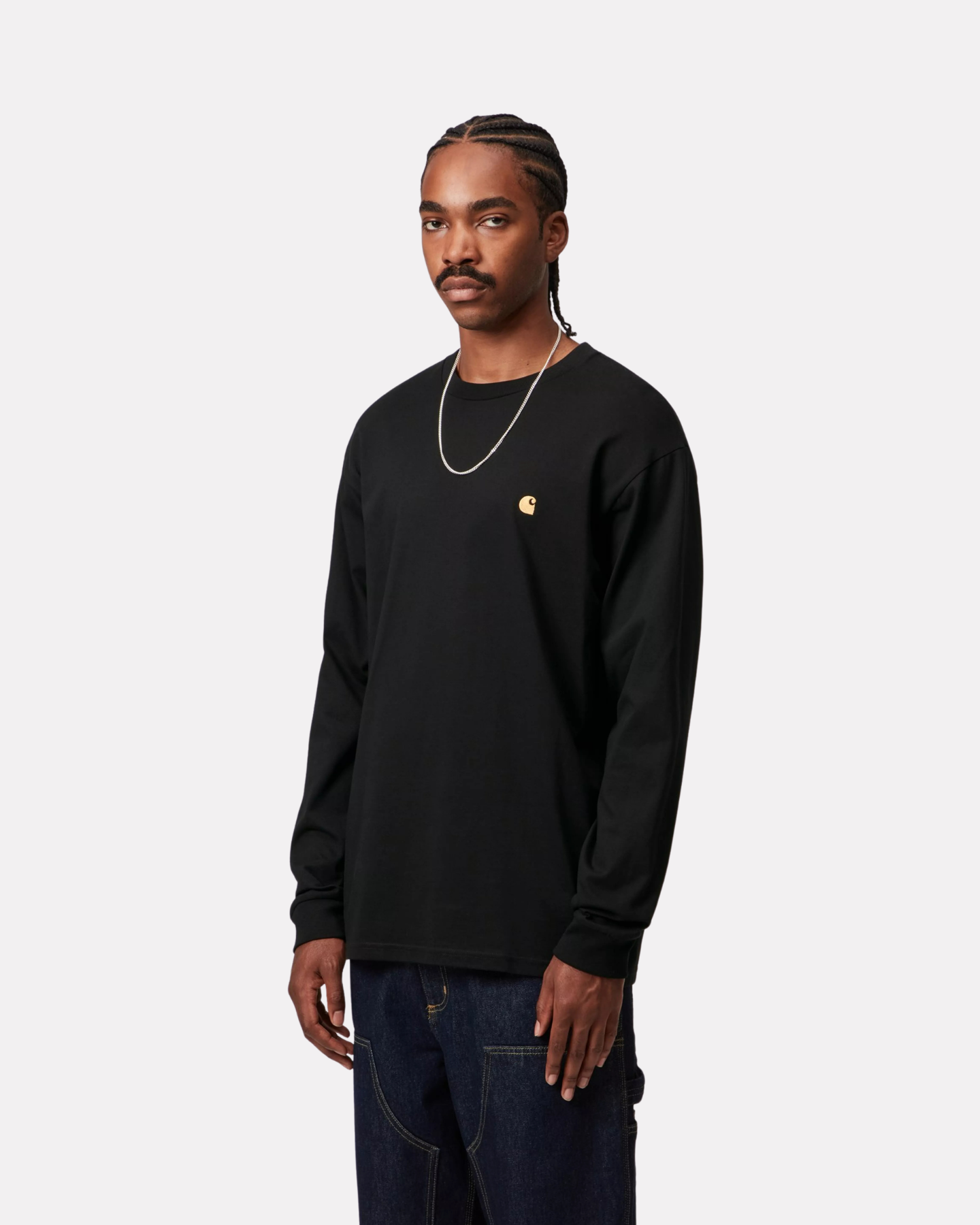 Carhartt Wip - Chase tee longsleeve black