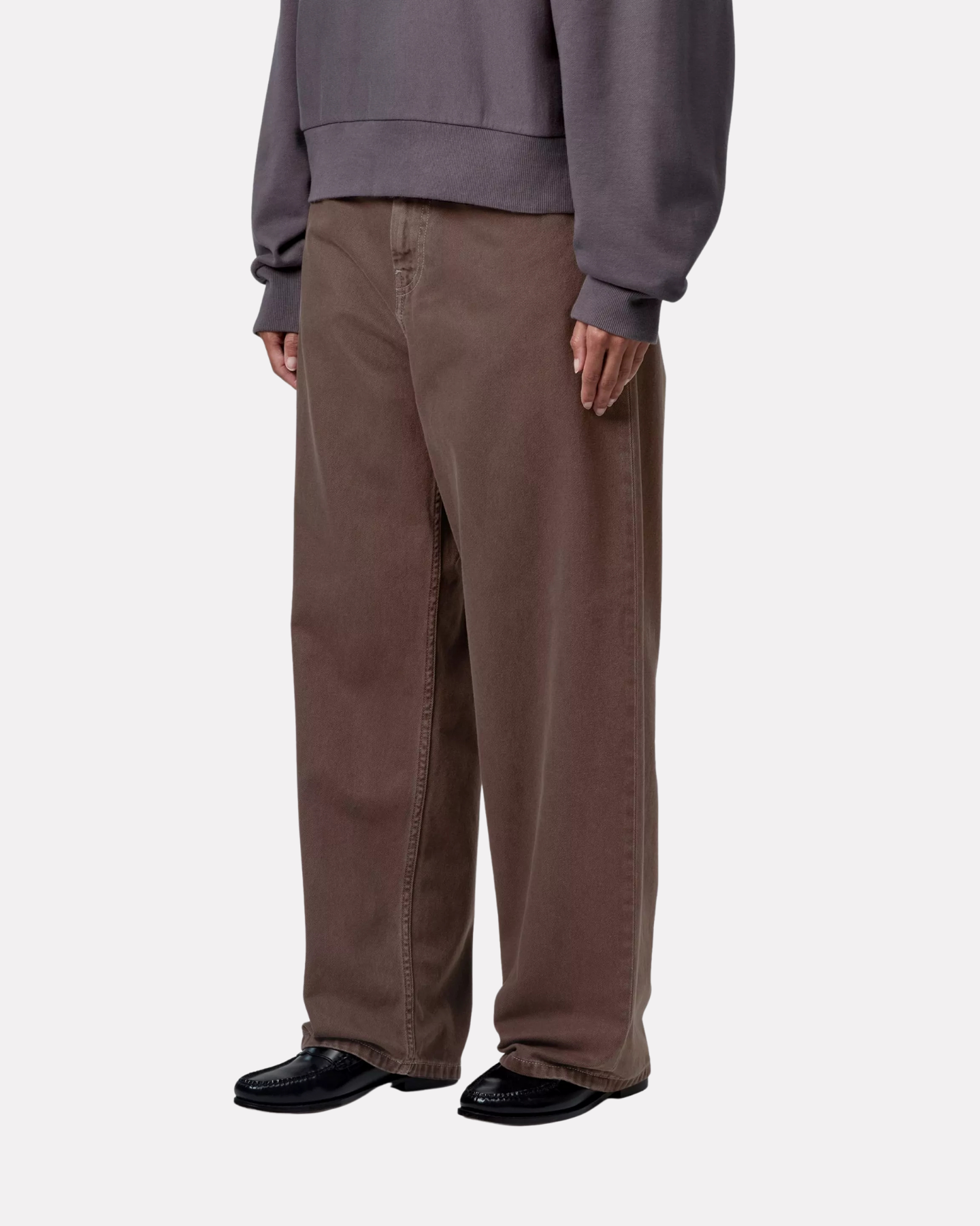 CARHARTT WIP - BRANDON DENIM PANTS CLARK PALISANDER STONE