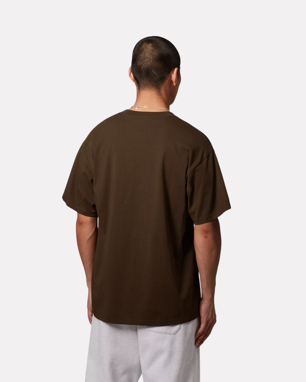 CARHARTT WIP - SCRIPT EMBROIDERY TEE BROWN