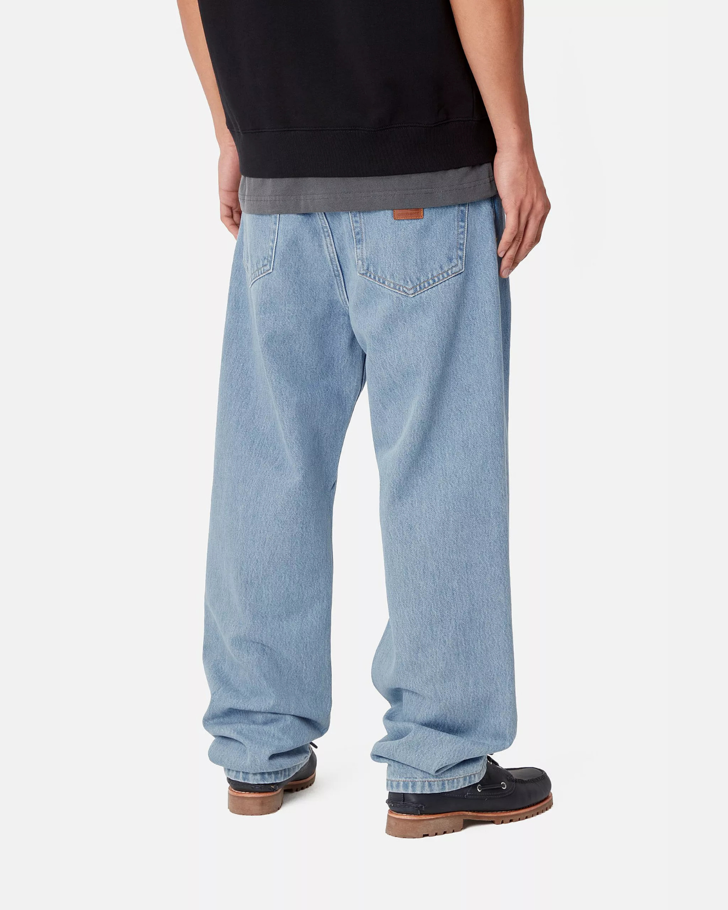 CARHARTT WIP - AARON DENIM PANTS BLUE BLEACHED
