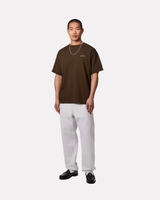 CARHARTT WIP - SCRIPT EMBROIDERY TEE BROWN