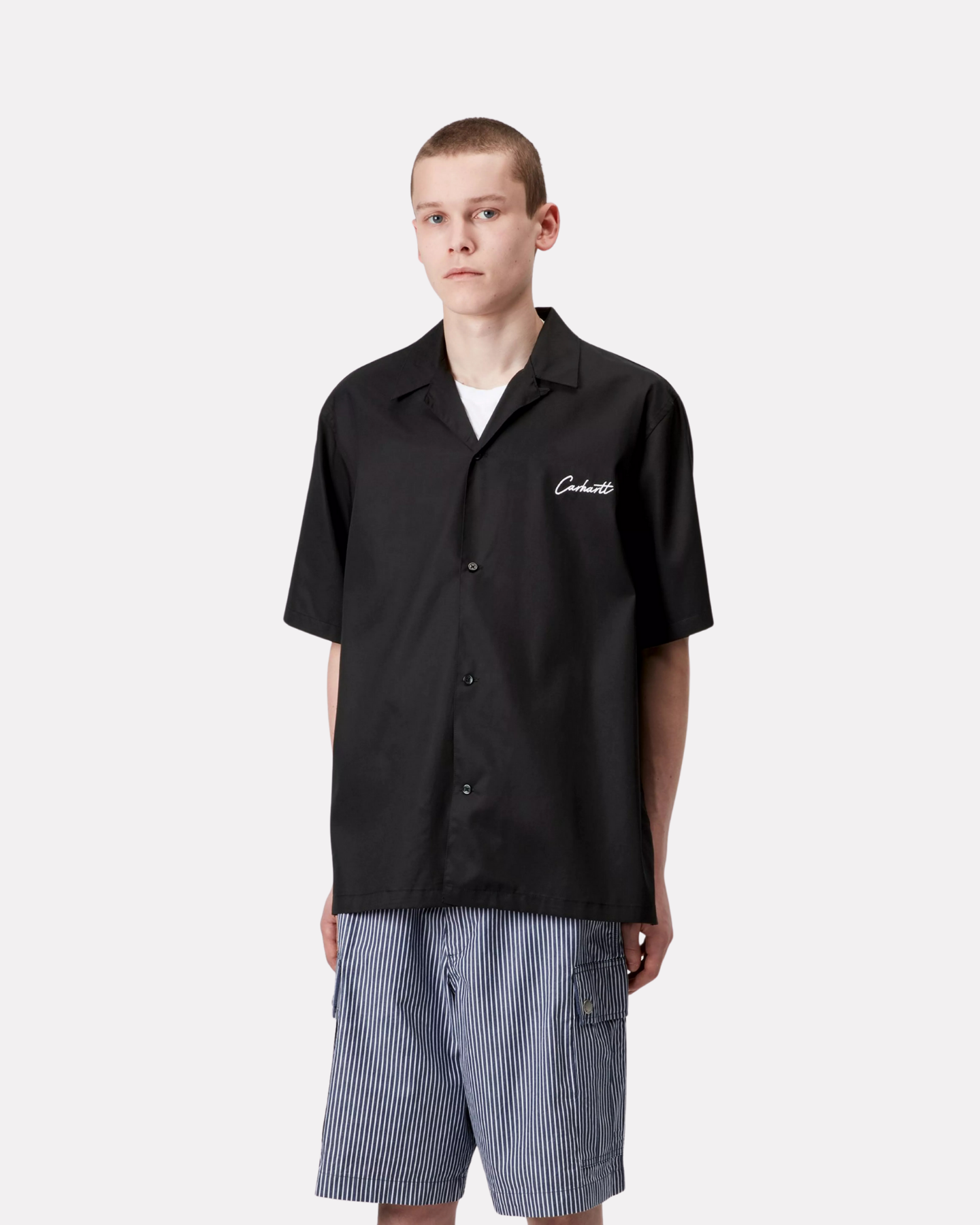 Carhartt Wip - Delray shirt black