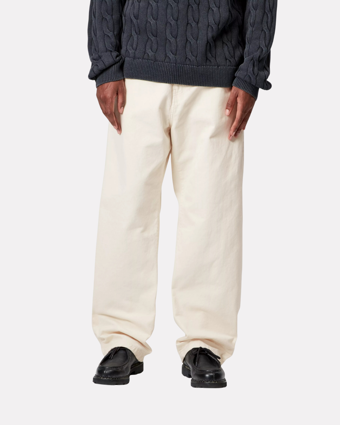 CARHARTT WIP - LANDON PANT BRANFORD SALT RINSED