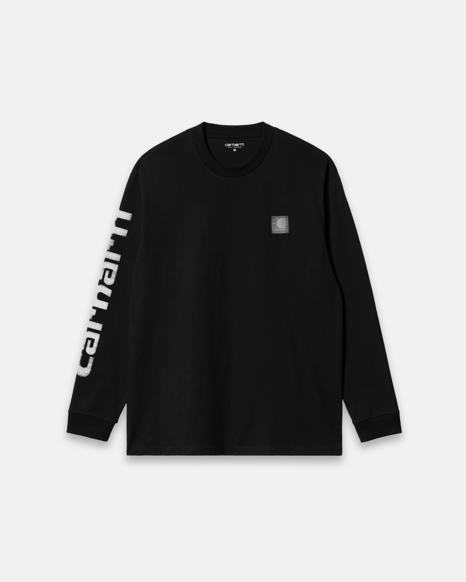 CARHARTT WIP - ARCHIVE SCRIPT LONGSLEEVE BLACK