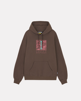 IUTER - MEDIOLANUM HOODIE BROWN