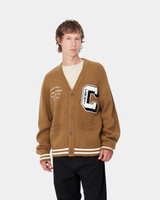 CARHARTT WIP - DUCKS CARDIGAN BROWN