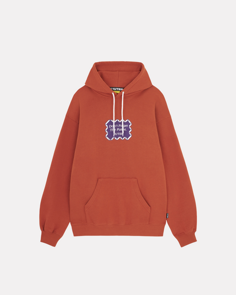 IUTER - FUTURE HOODIE BRICK