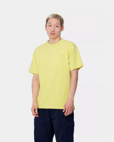 CARHARTT WIP - DUSTER SCRIPT TEE ARCTIC LIME