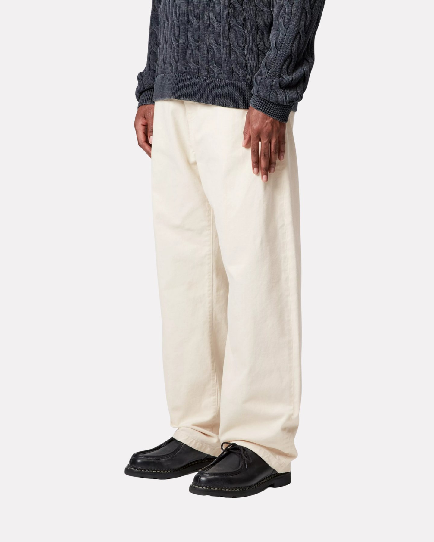 CARHARTT WIP - LANDON PANT BRANFORD SALT RINSED