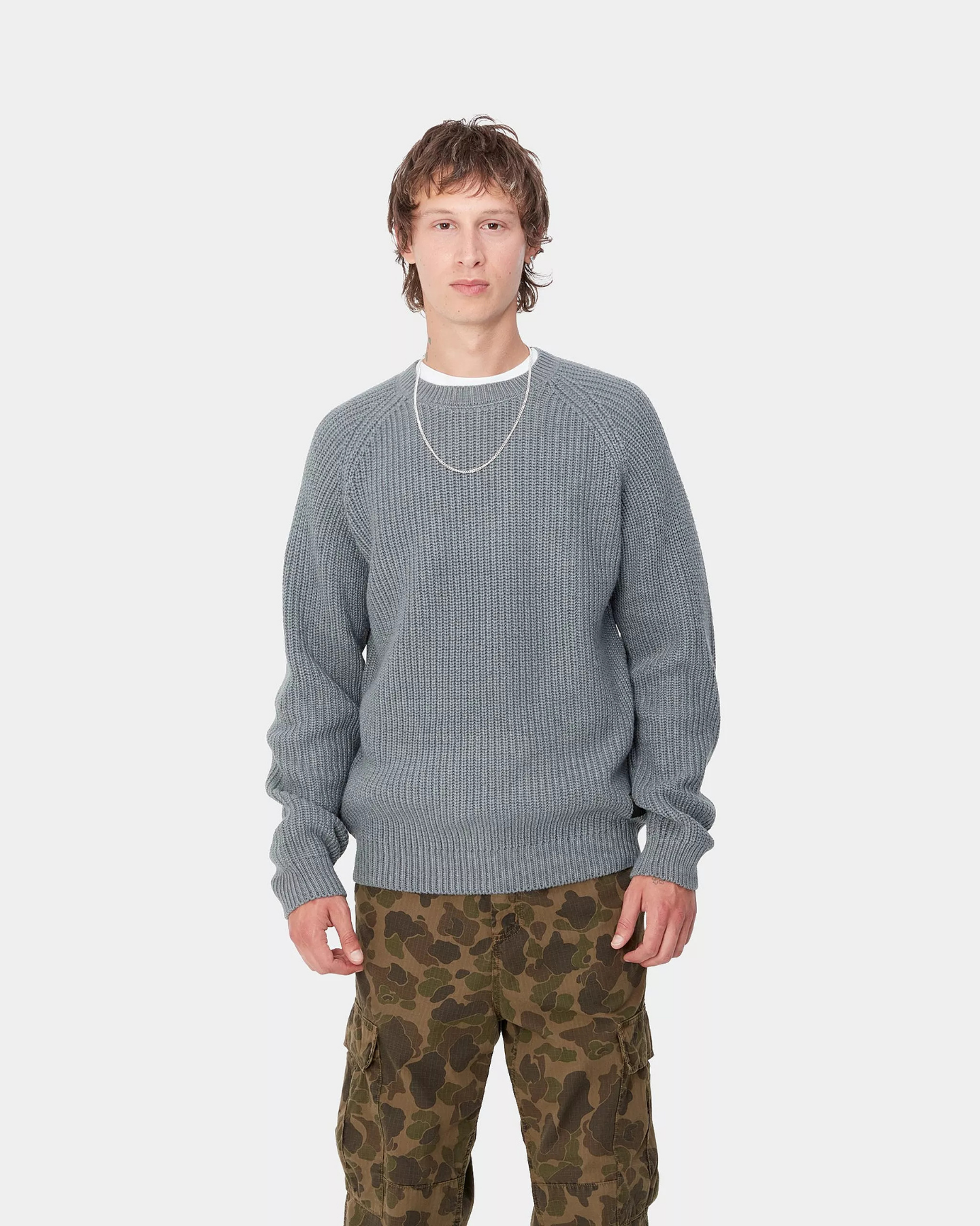 Carhartt Wip - Forth sweater dove grey