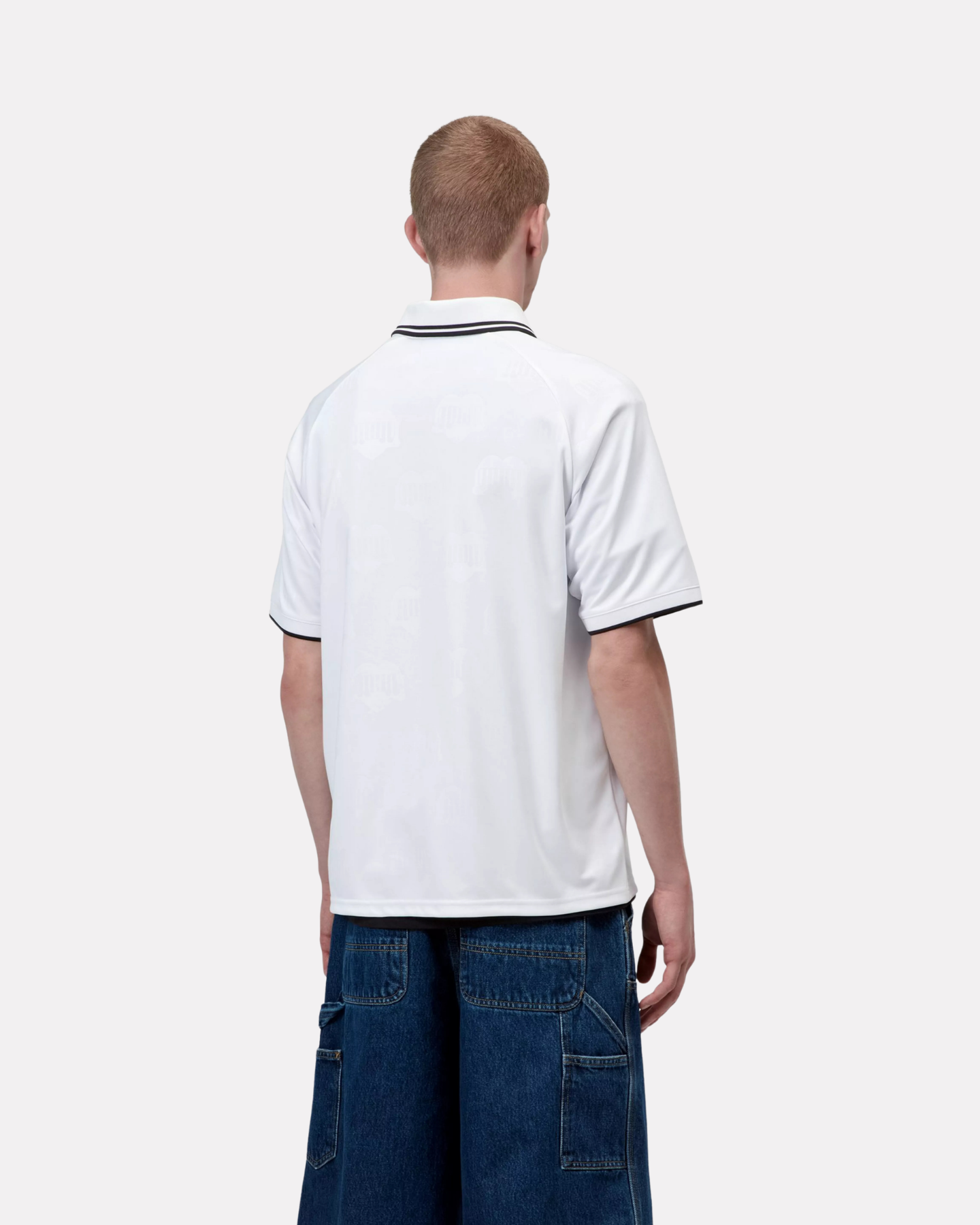 Carhartt Wip - Terrace football jersey tee white