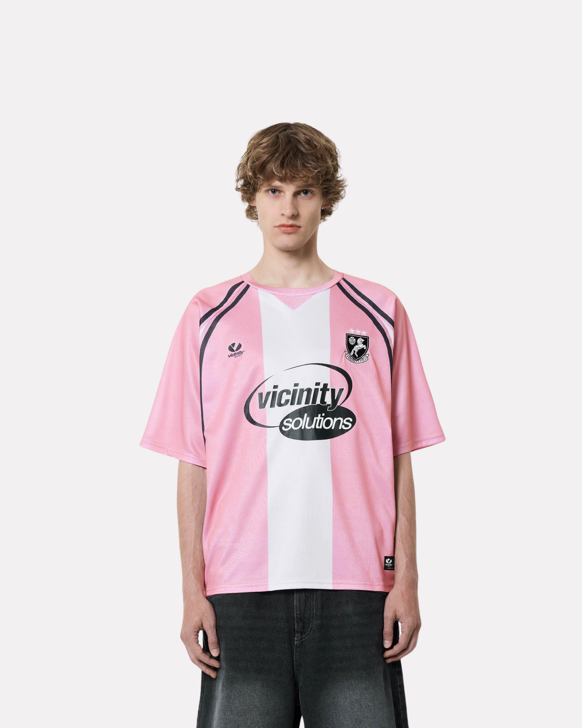 VICINITY - WAG BOXY JERSEY PINK