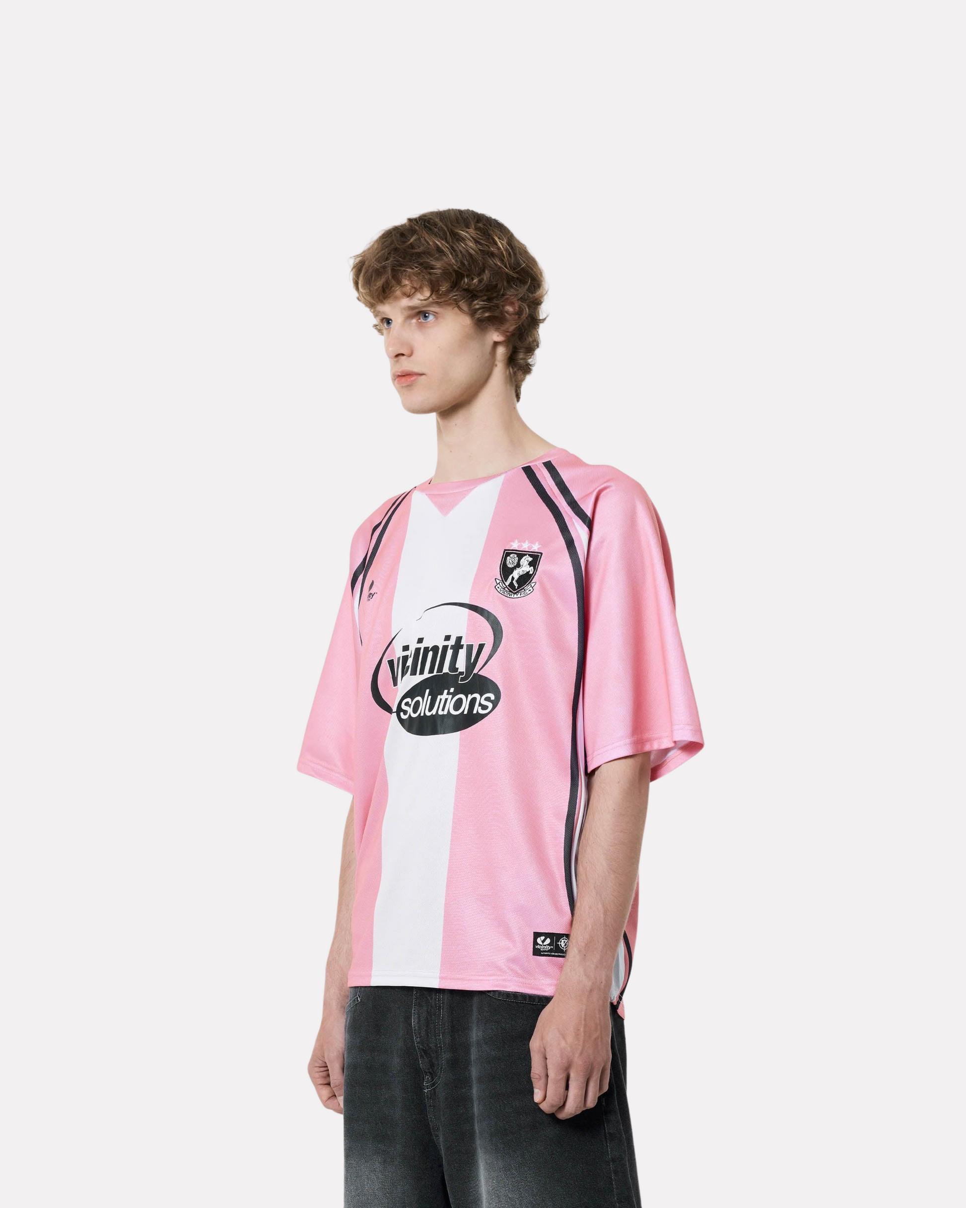 VICINITY - WAG BOXY JERSEY PINK