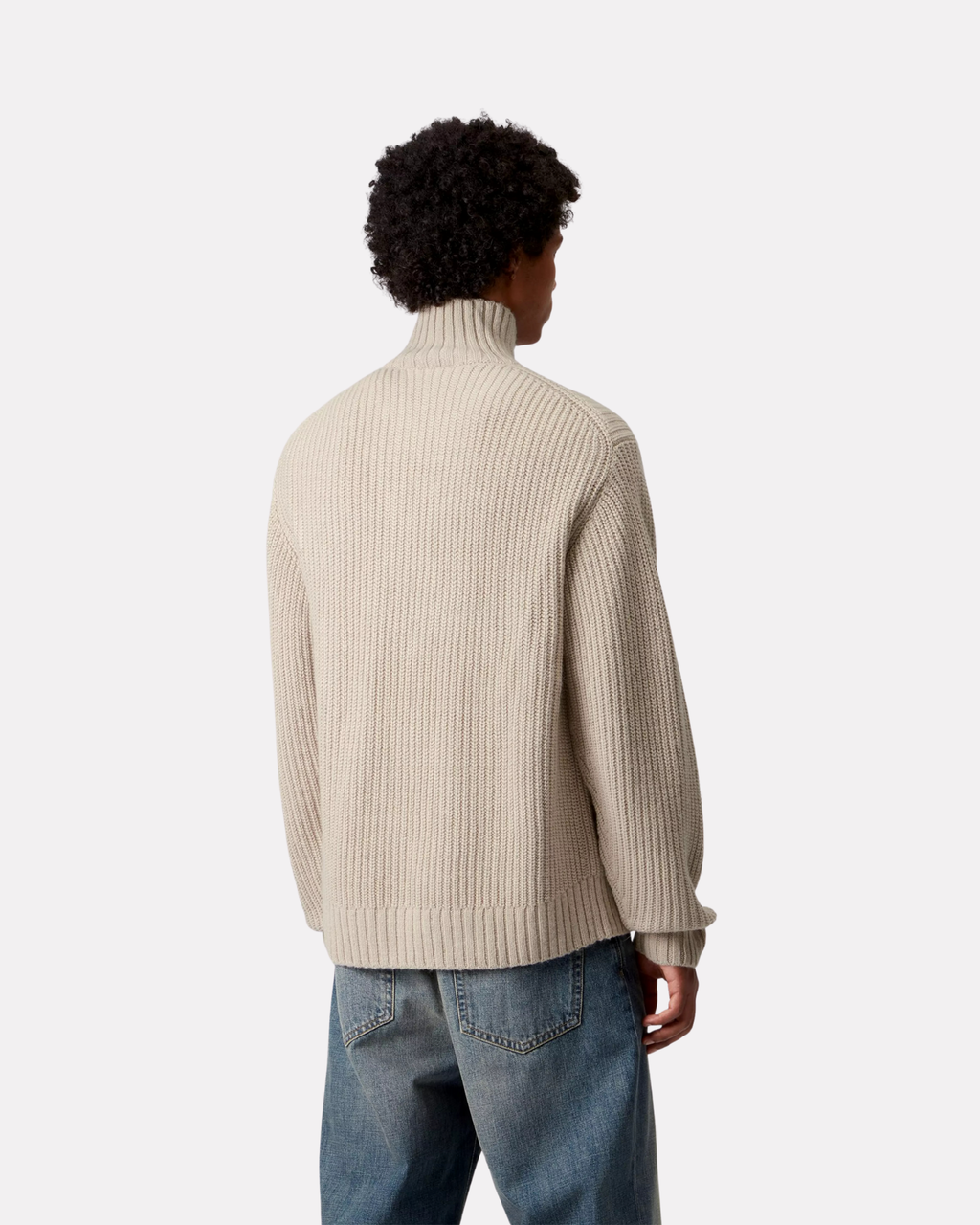 Carhartt Wip - Detroit half zip sweater fleur de sel