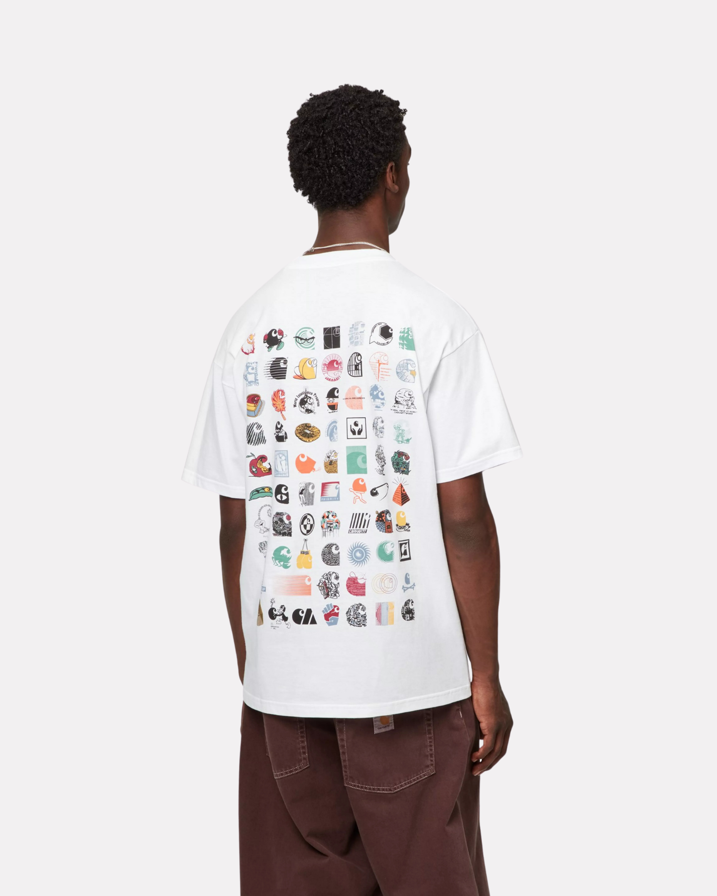 CARHARTT WIP - C LOGO TEE WHITE