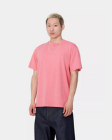 CARHARTT WIP - DUSTER SCRIPT TEE ROSA