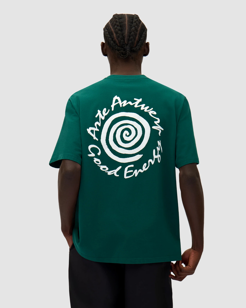 ARTE ANTWERP - BIG SPIRAL TEE GREEN