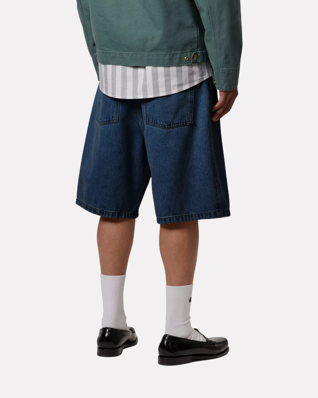 Carhartt Wip - Brandon short blue stone washed