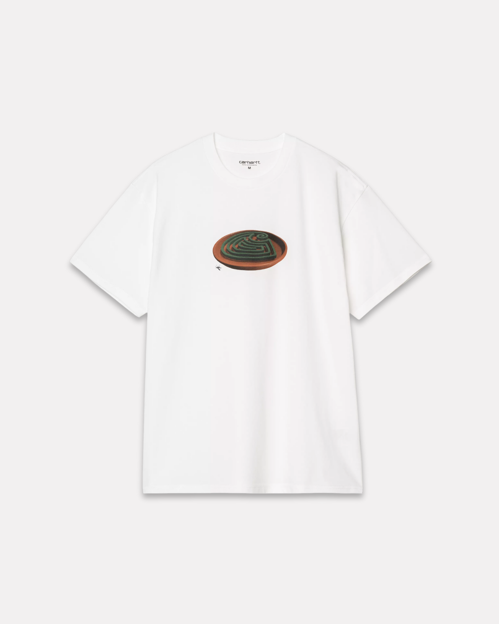 CARHARTT WIP - SPIRAL TEE WHITE