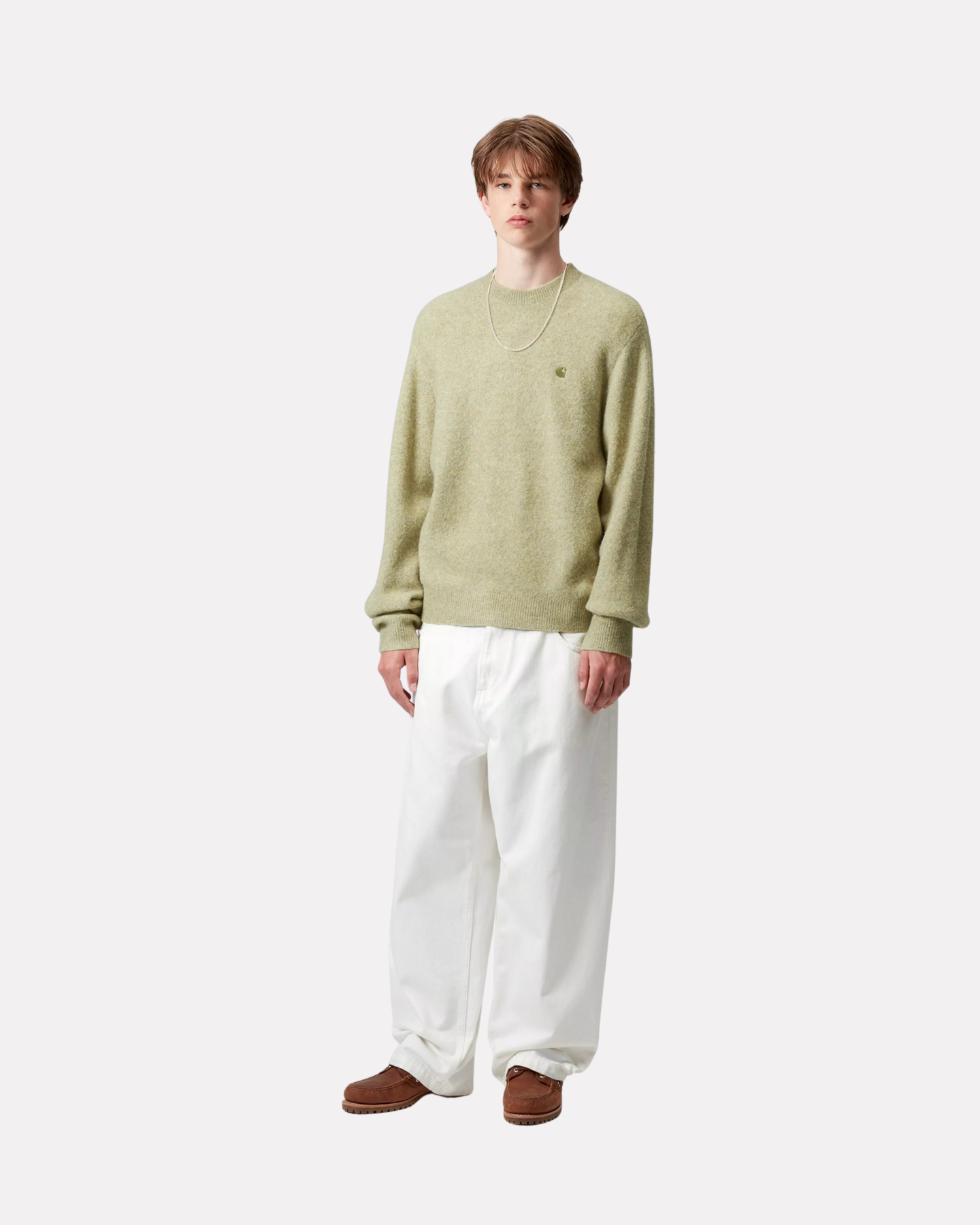 CARHARTT WIP - CURTIS SWEATER TANGLED BRASS