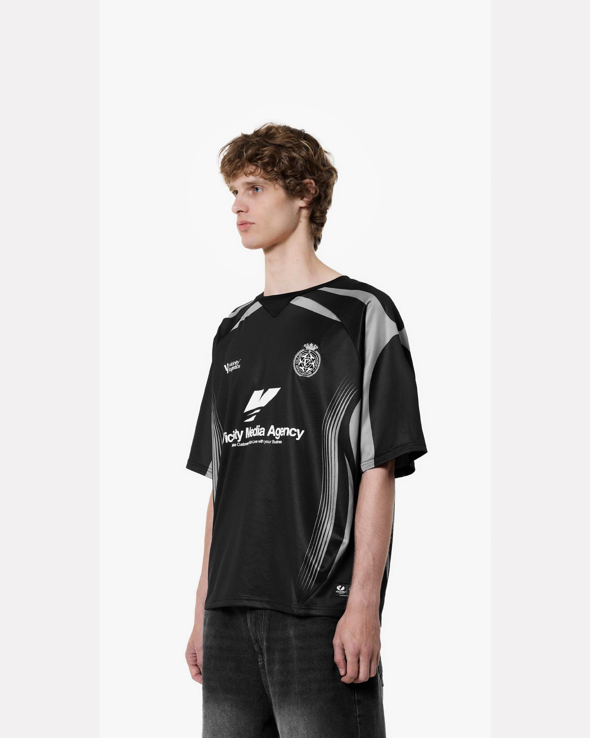 VICINITY - WAVE BOXY JERSEY BLACK