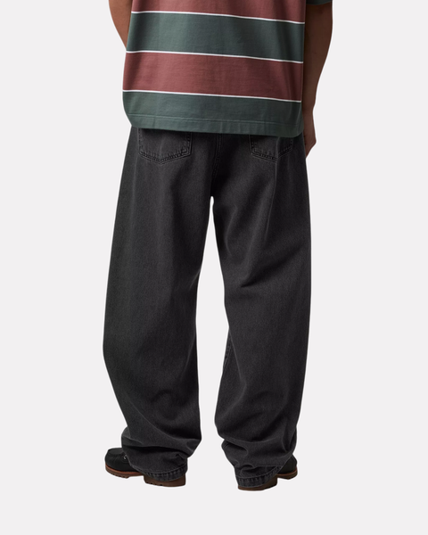 CARHARTT WIP - LANDON PANT ROBERTSON BLACK STONE WASHED