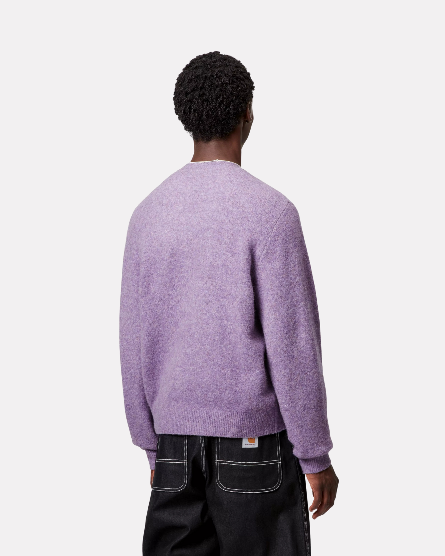 CARHARTT WIP - CURTIS SWEATER TANGLED PHLOX