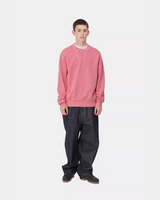 CARHARTT WIP - DUSTER SCRIPT SWEAT ROSA