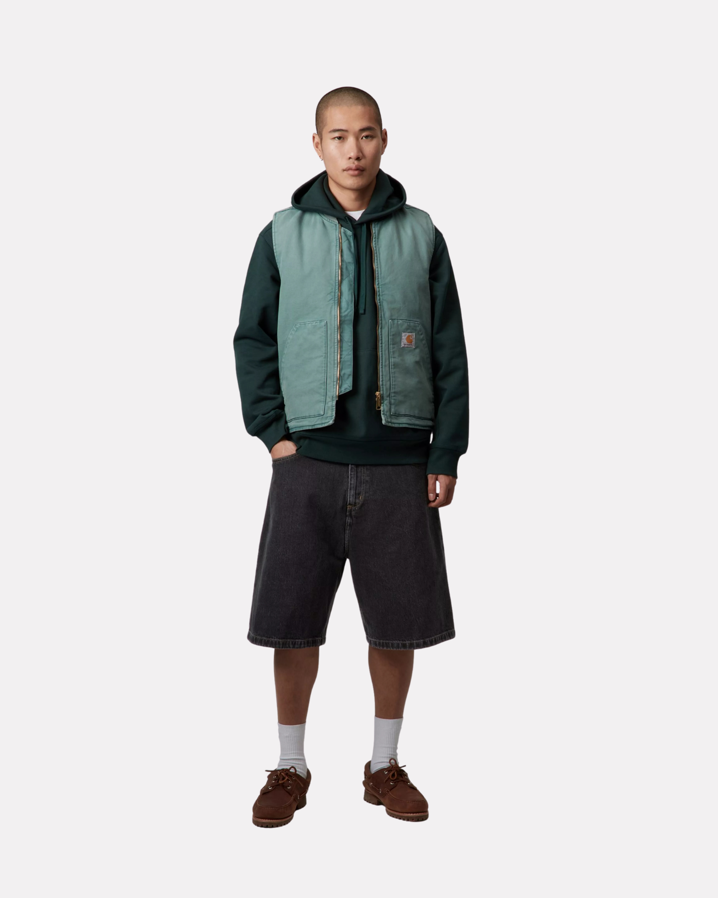 Carhartt Wip - Brandon short black stone washed