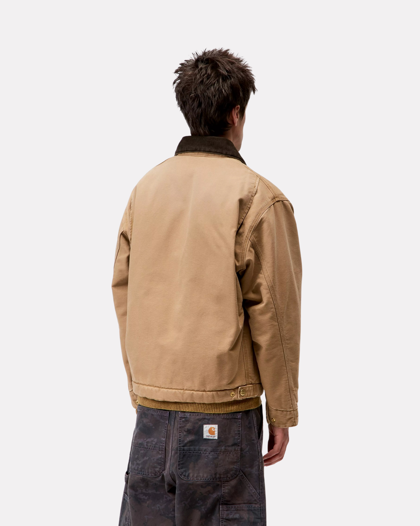 CARHARTT WIP - OG DETROIT JACKET HAMILTON BROWN