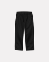 CARHARTT WIP - MIDLAND SINGLE KNEE PANTS TWILL NERO