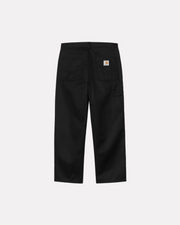 CARHARTT WIP - MIDLAND SINGLE KNEE PANTS TWILL NERO