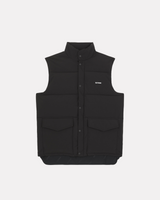 IUTER - PUFF VEST SMANICATO NERO