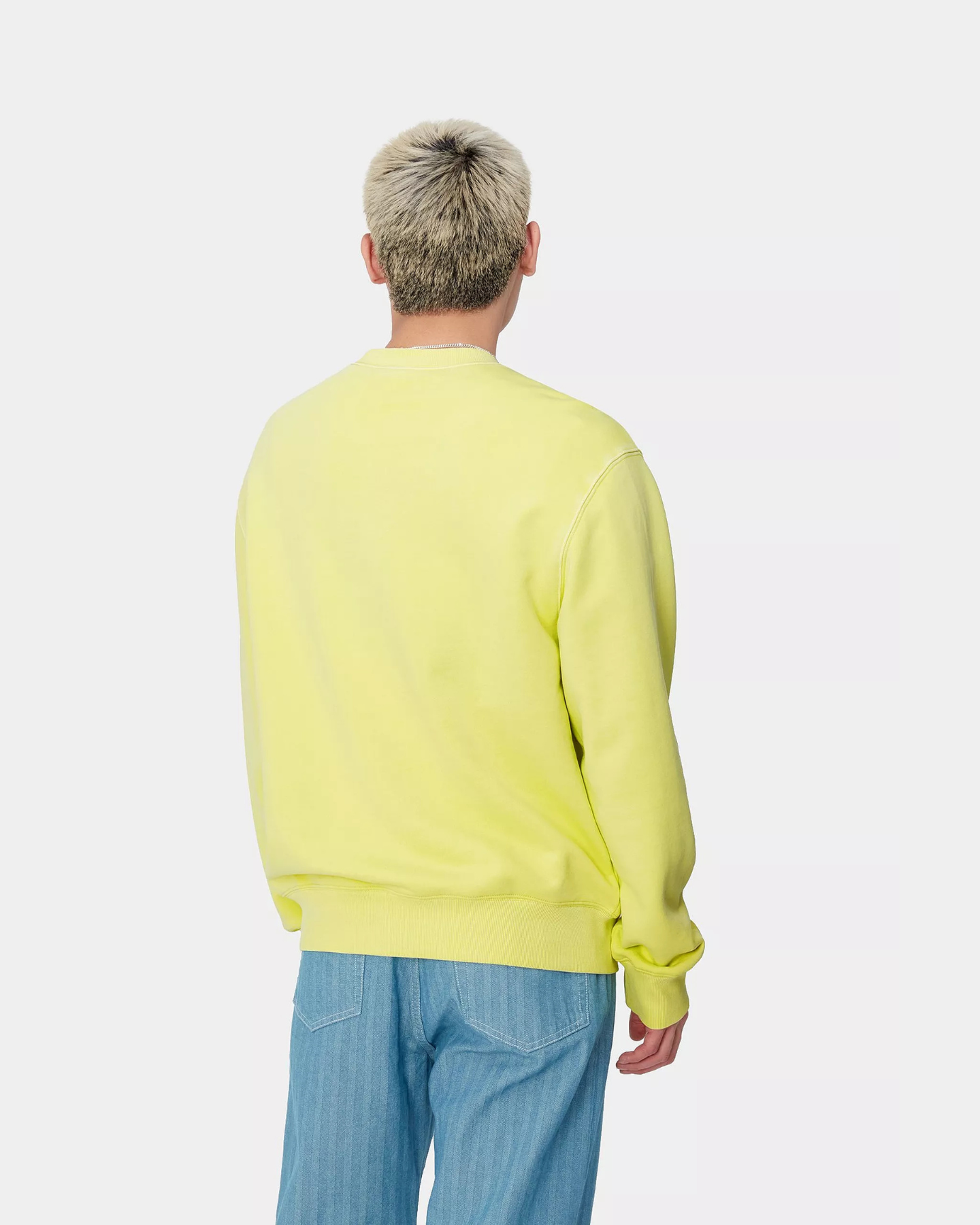 Carhartt Wip - Duster script sweat arctic lime