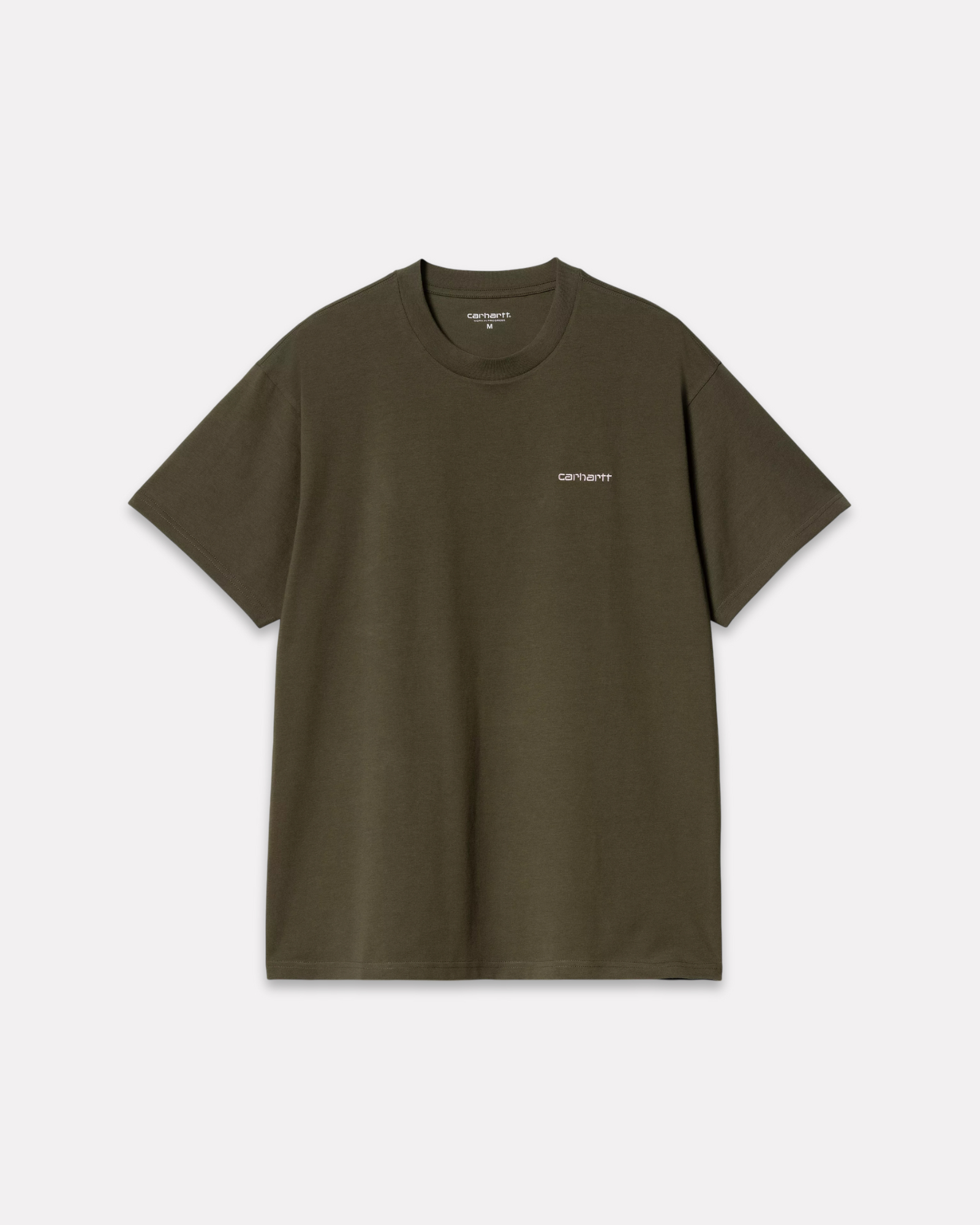 CARHARTT WIP - SCRIPT EMBROIDERY TEE GREEN