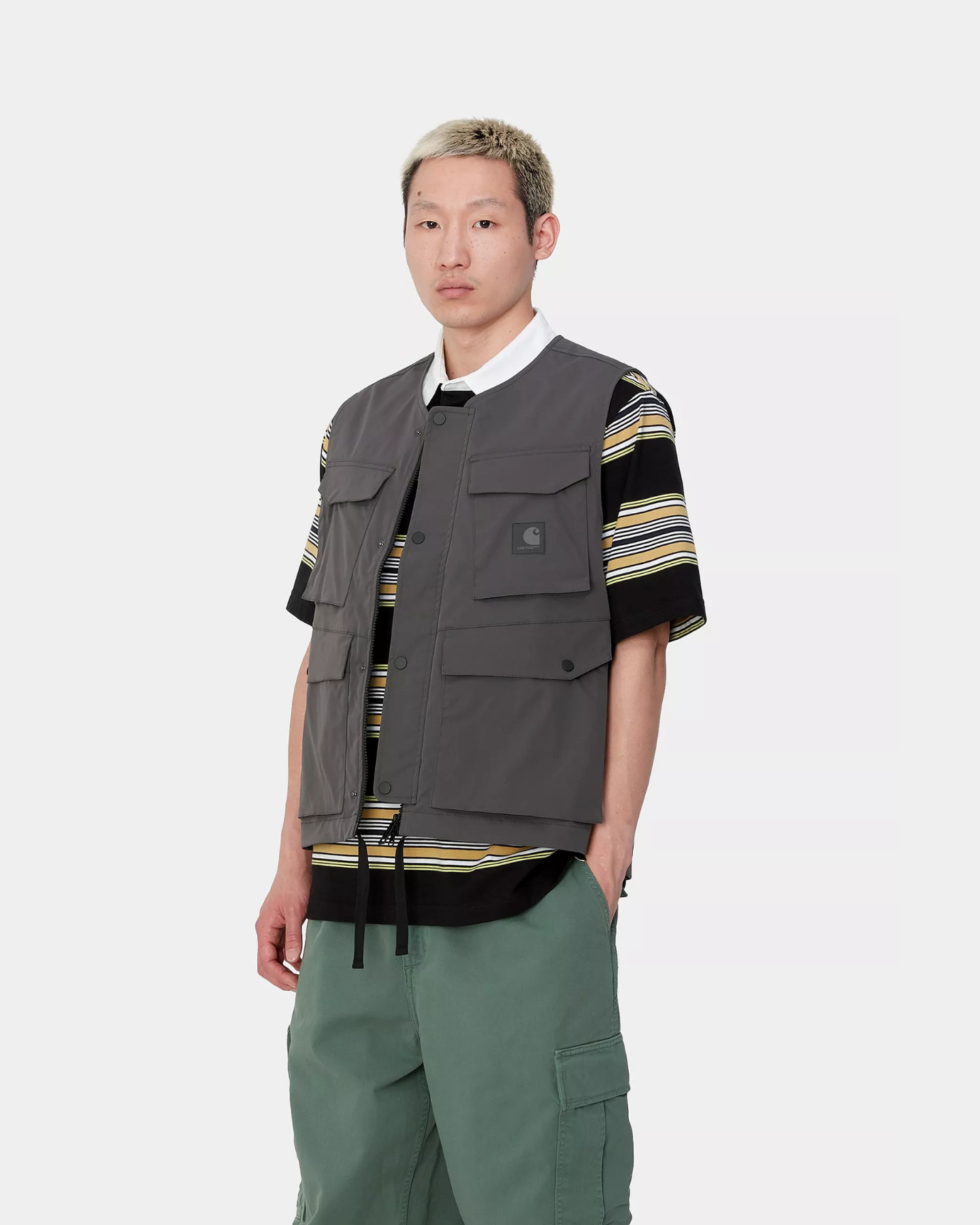 Carhartt Wip - Balto vest graphite
