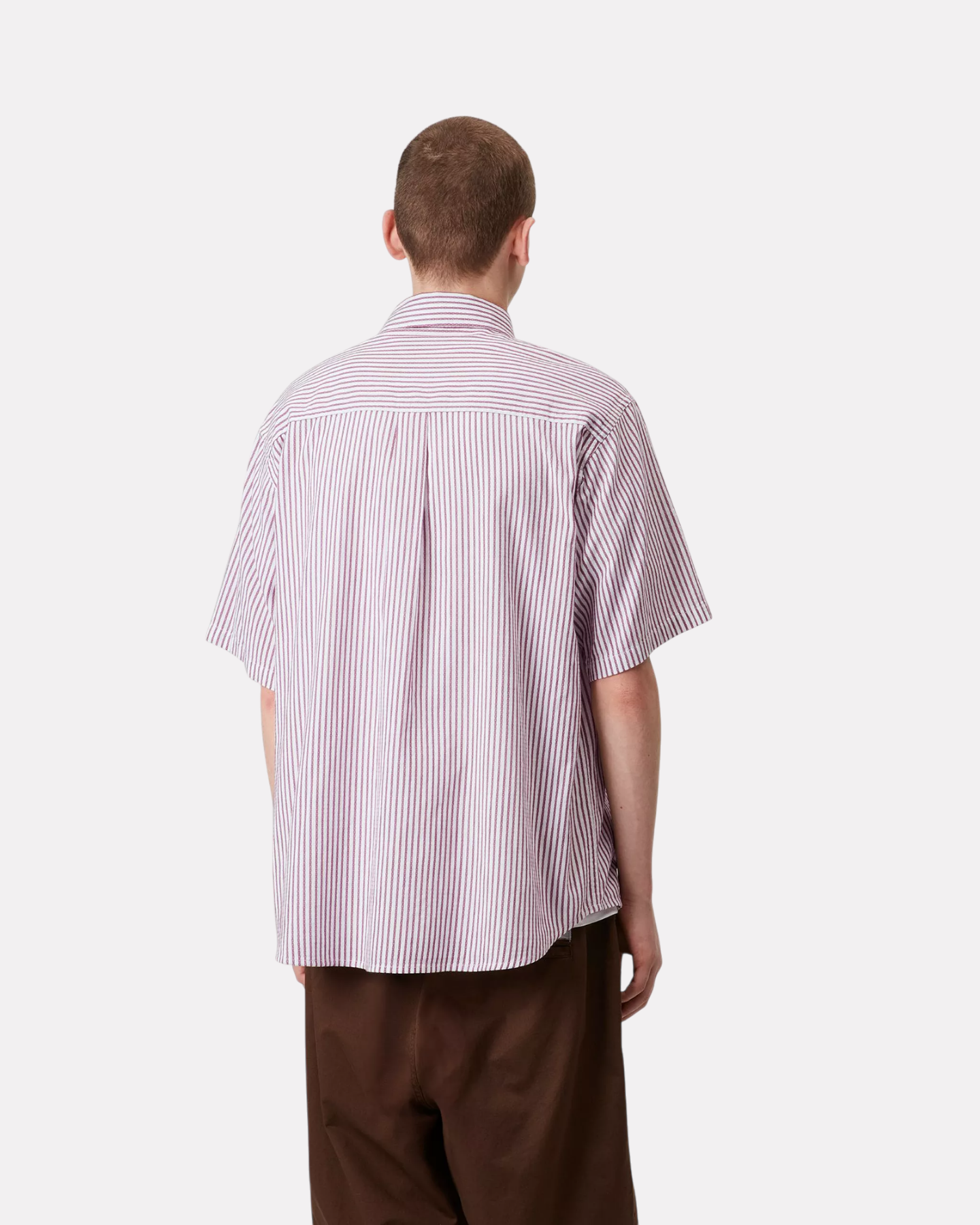 Carhartt Wip - Phleps shirt mulberry stripes
