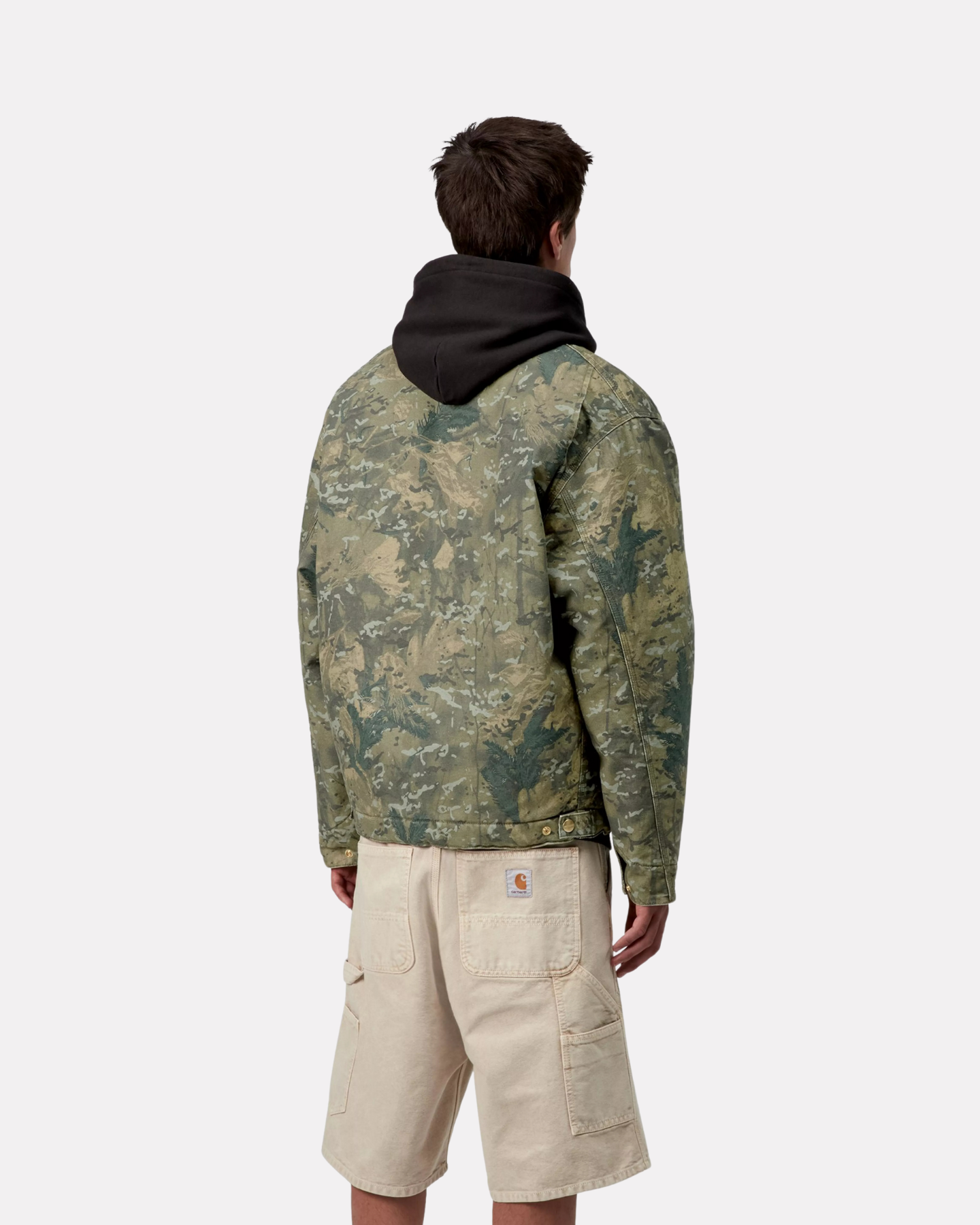 CARHARTT WIP - OG DETROIT JACKET GREEN CAMO