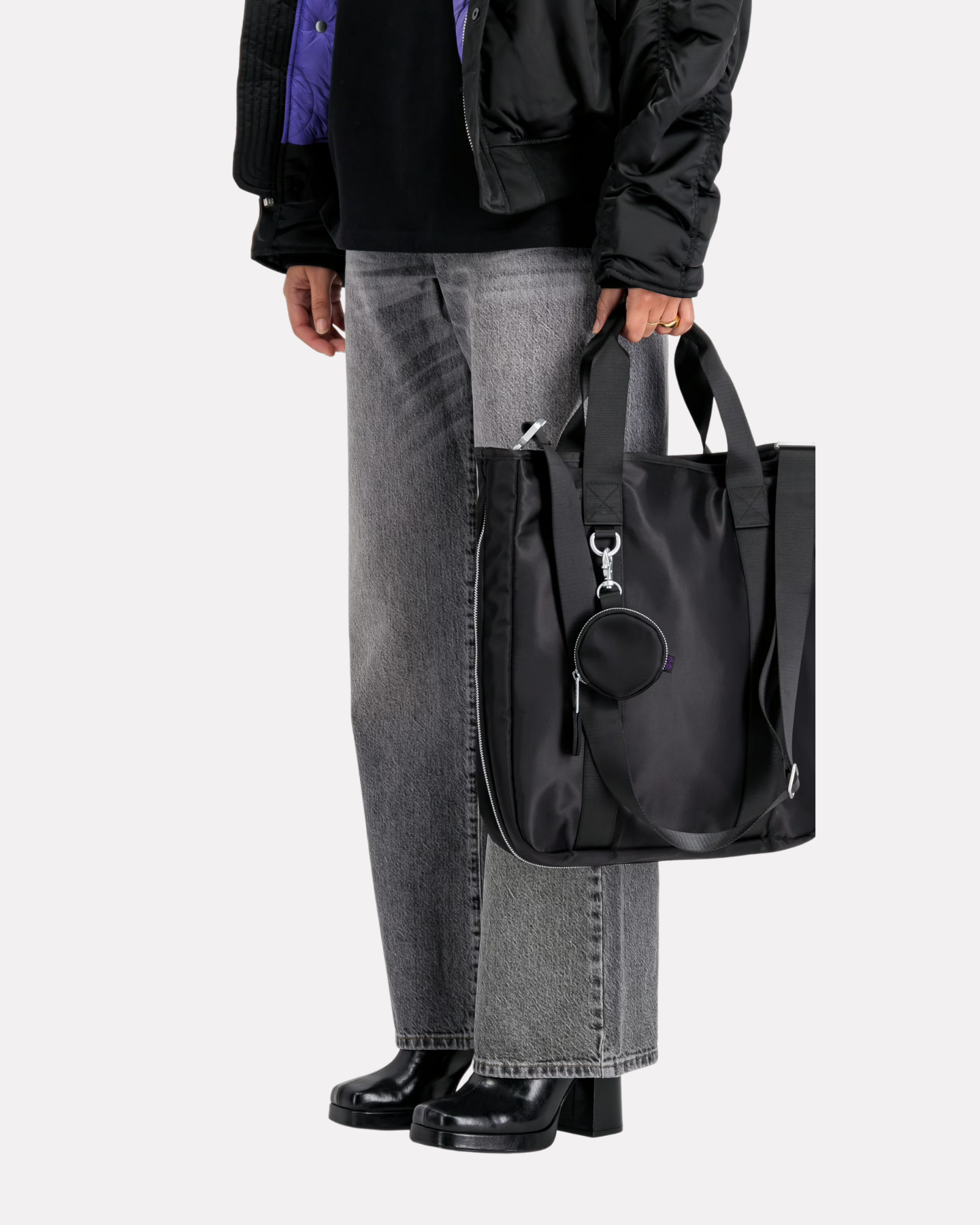 ALPHA INDUSTRIES UV - TOTE BAG BLACK