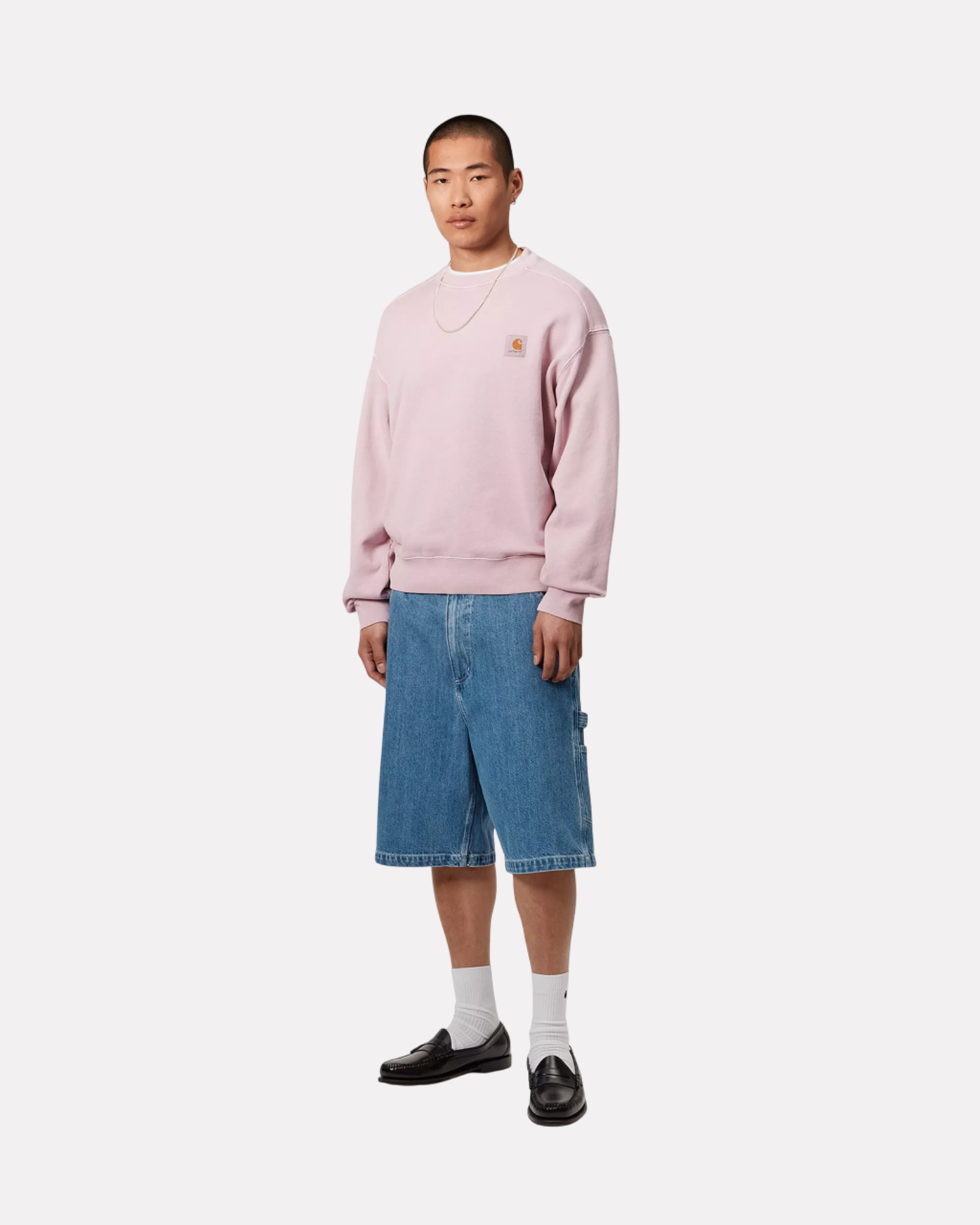 CARHARTT WIP - NELSON SWEATSHIRT HORTENSIA PINK