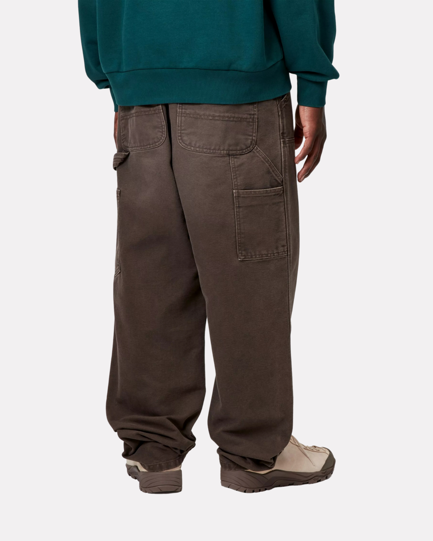 CARHARTT WIP - DOUBLE KNEE PANTS TOBACCO