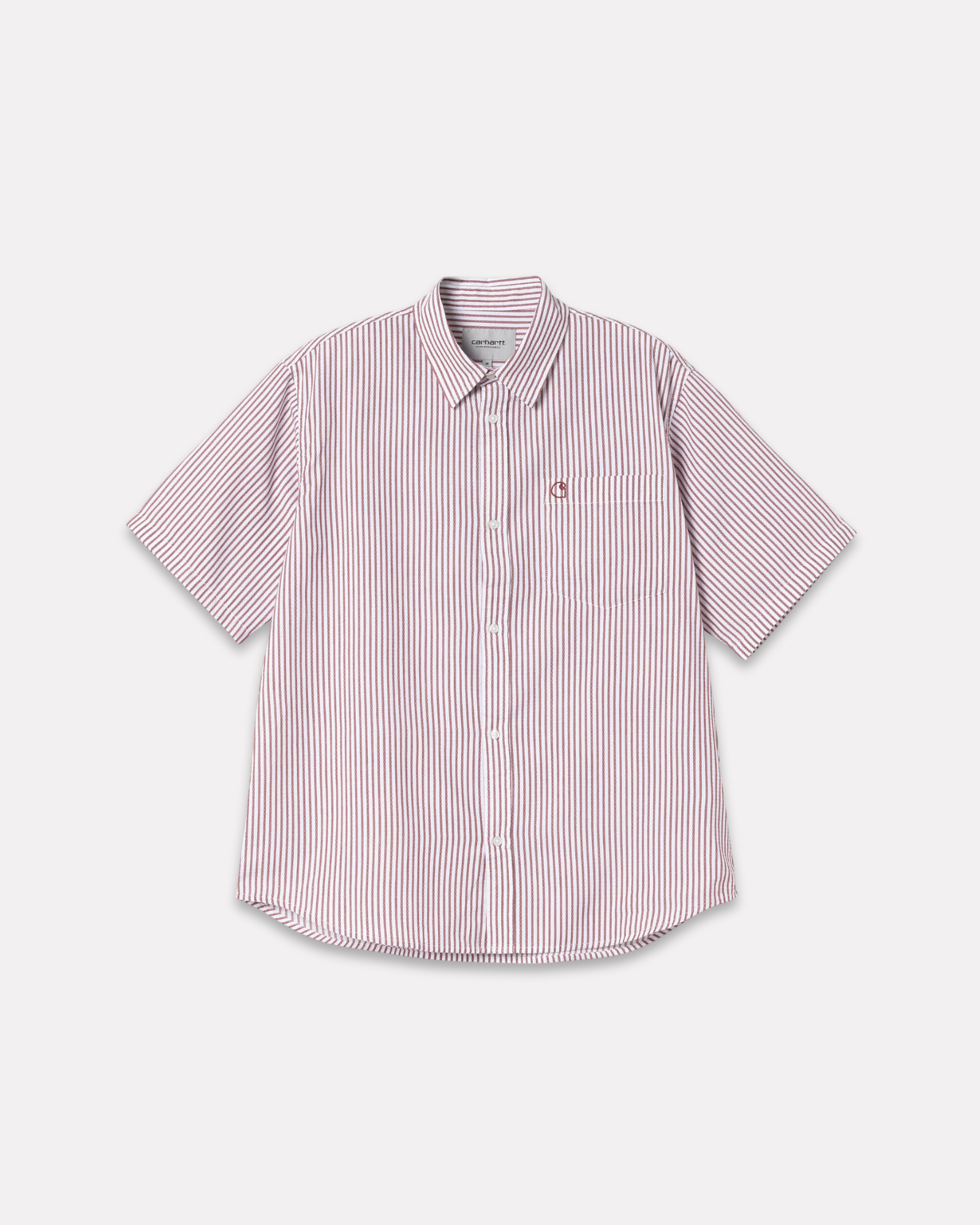 Carhartt Wip - Phleps shirt mulberry stripes
