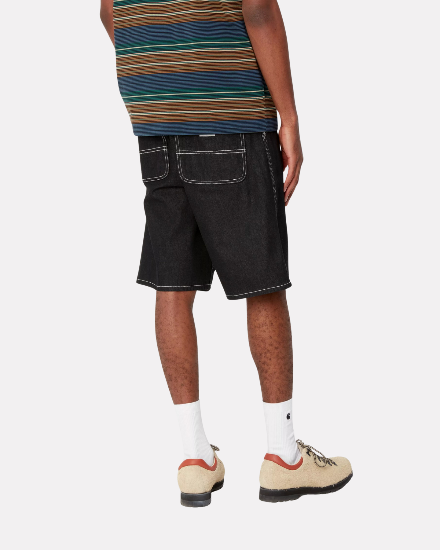 Carhartt Wip - Simple short black one wash