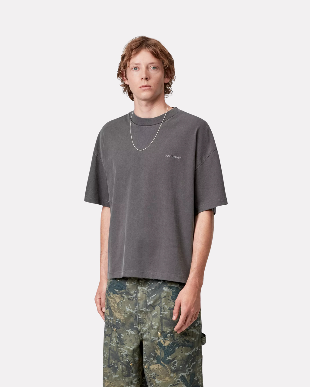 Carhartt Wip - Benton tee graphite