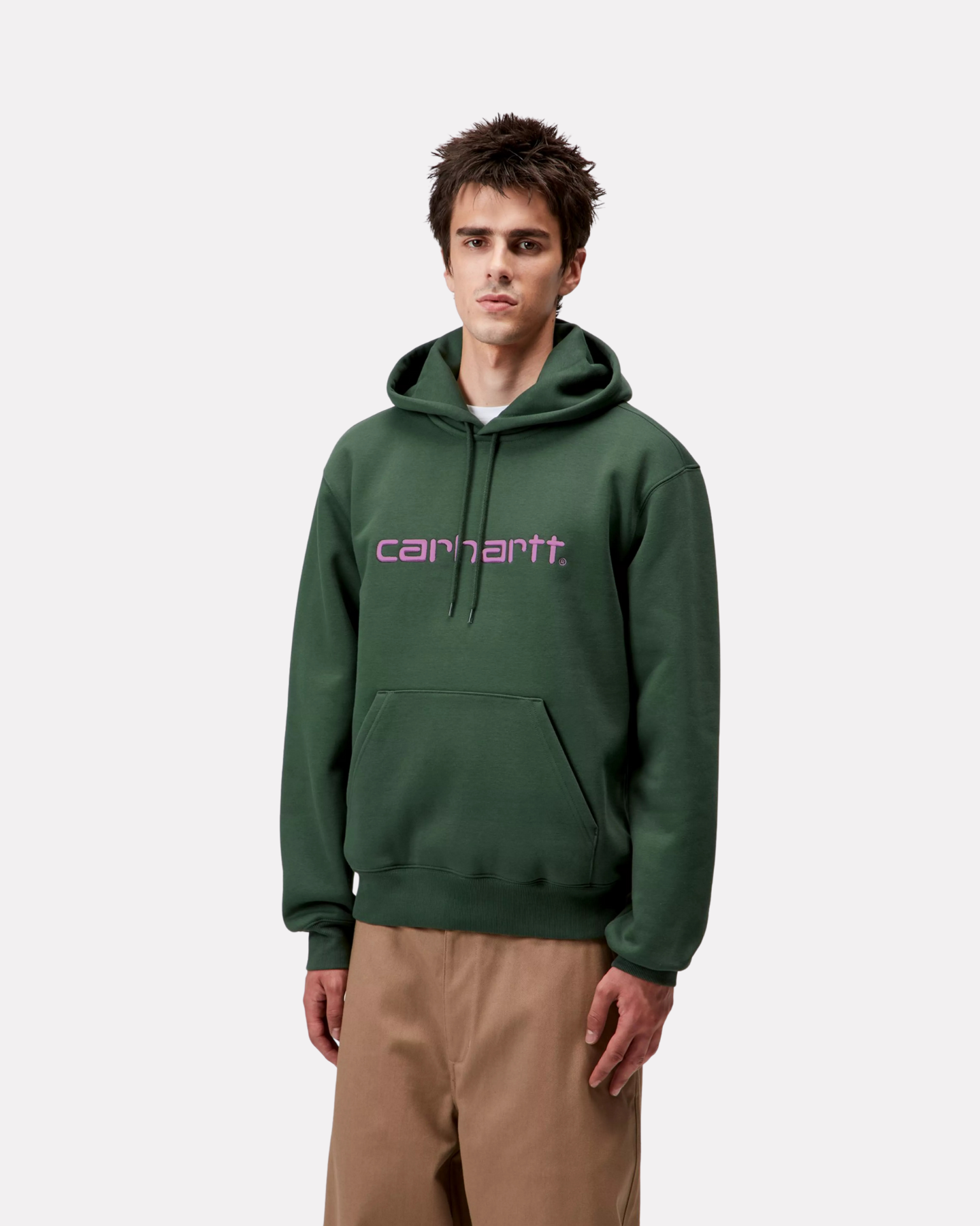 CARHARTT WIP - HOODED SWEATSHIRT SYCAMORE TREE