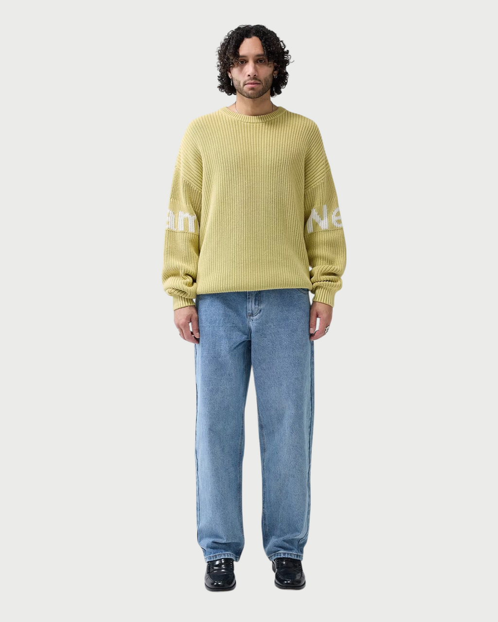 NEW AMSTERDAM SURF - LOGO CREW KNIT APPLE KNIT