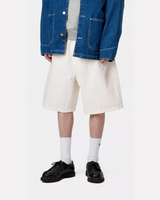 CARHARTT WIP - LANDON SHORT WHITE RINSED