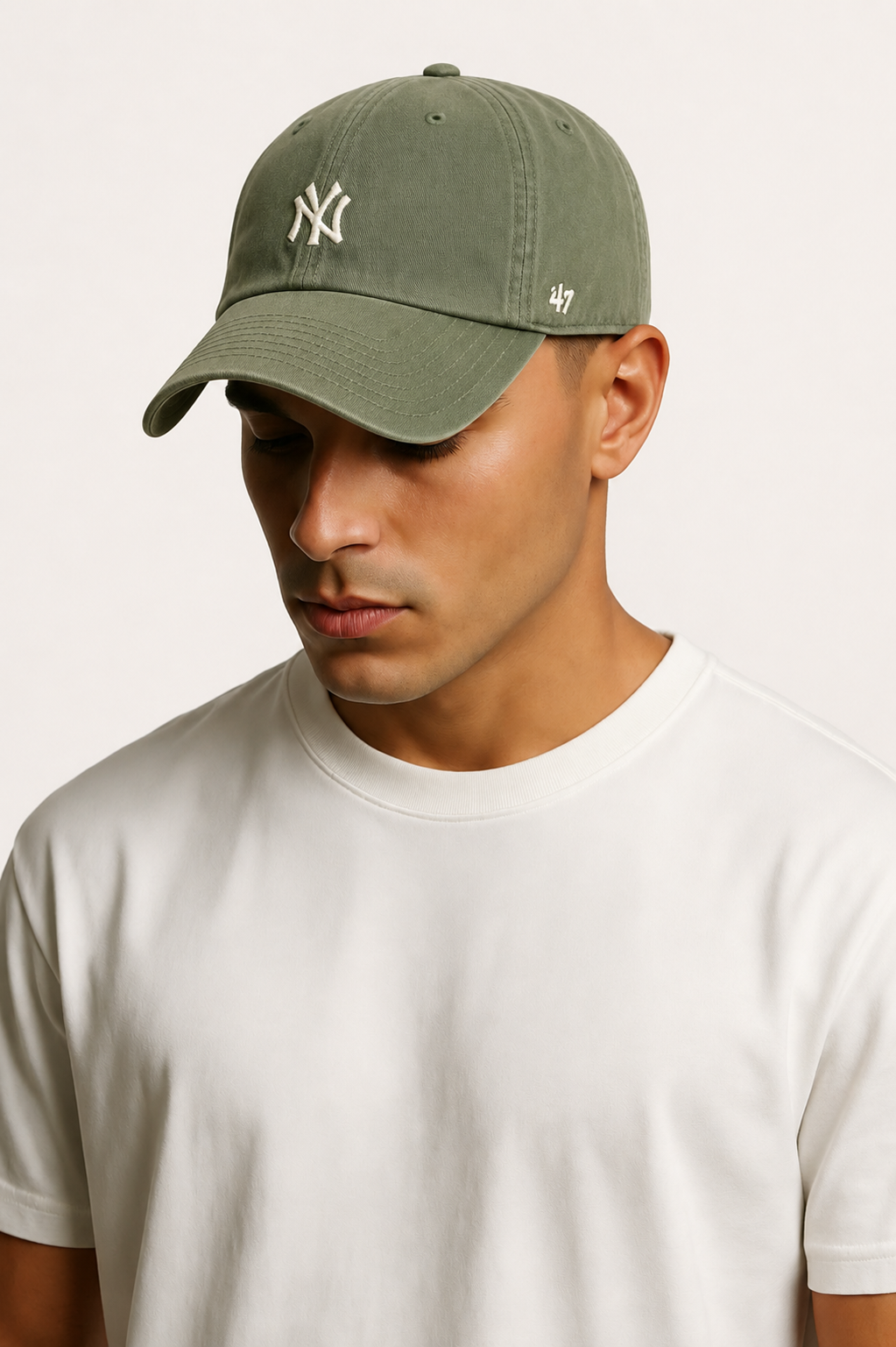 47 Brand - Baserun berretto clean up ny yankees verde